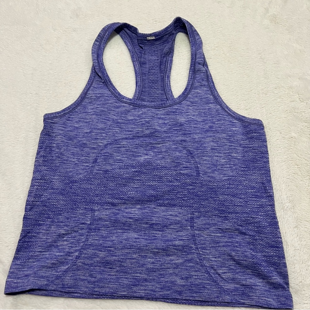Lululemon Athletica purple Racerback Tank Top swiftly